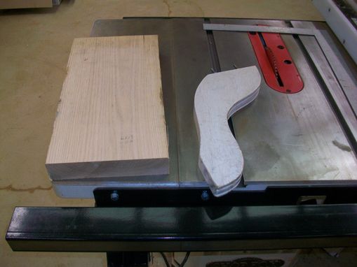 Custom Made Custom Replacement Parts  (Table Leg Gable)