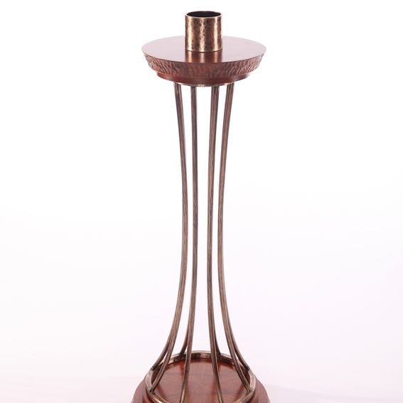 Handmade Paschal Candle Stand by Remmert Studios