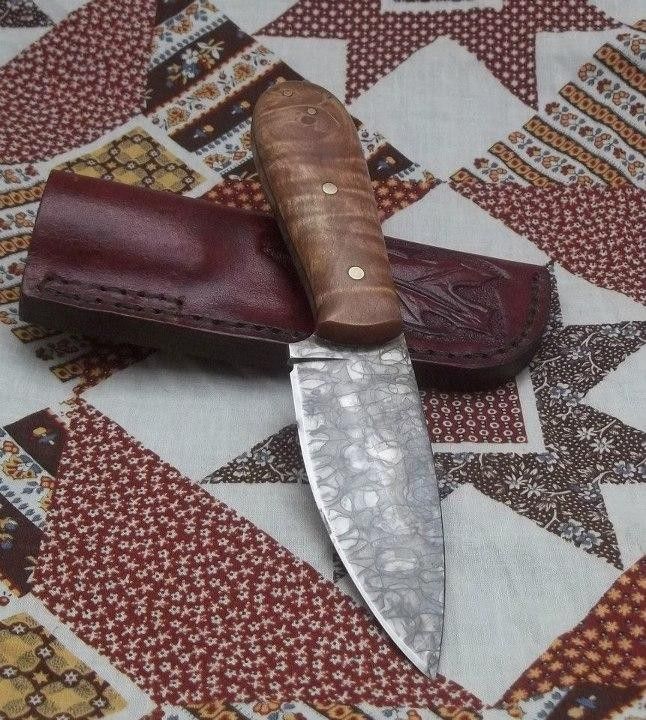Handmade Small Hunting Knife by Scout Knives