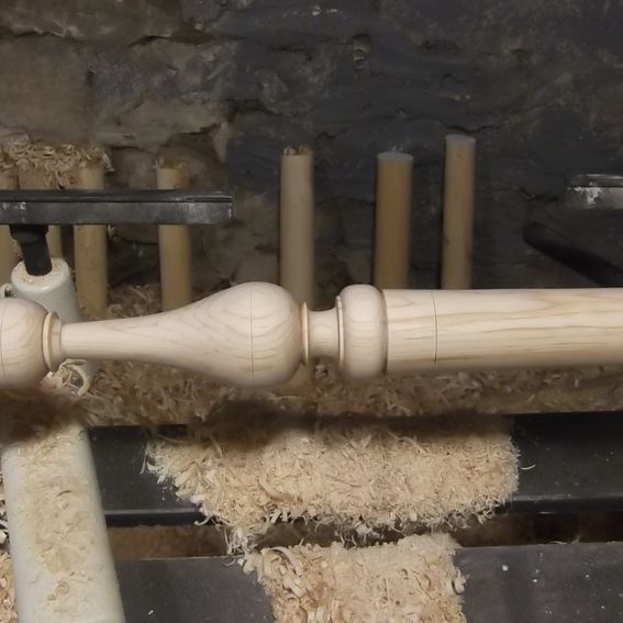 Custom Made Hand Turned Chair Legs Or Table Legs