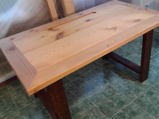 Custom Made Industrial Mill-Inspired Reclaimed Wood Desk