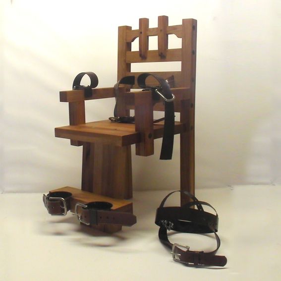 Custom Made Thomas Edison Electric Chair By Nikola Tesla Ac Electricity