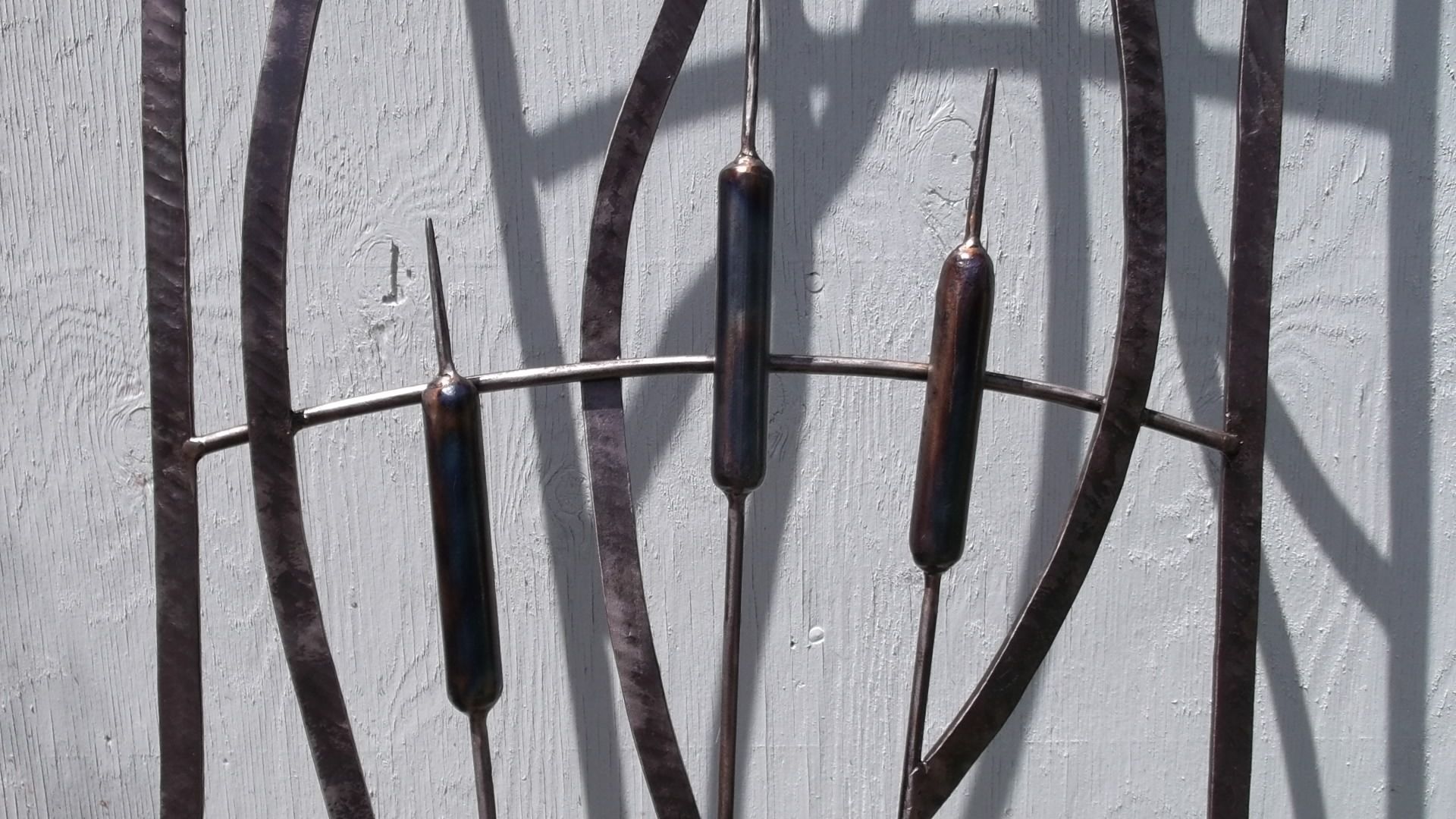 Custom Made Garden Trellis by Lynn Gledhill's Iron Rose