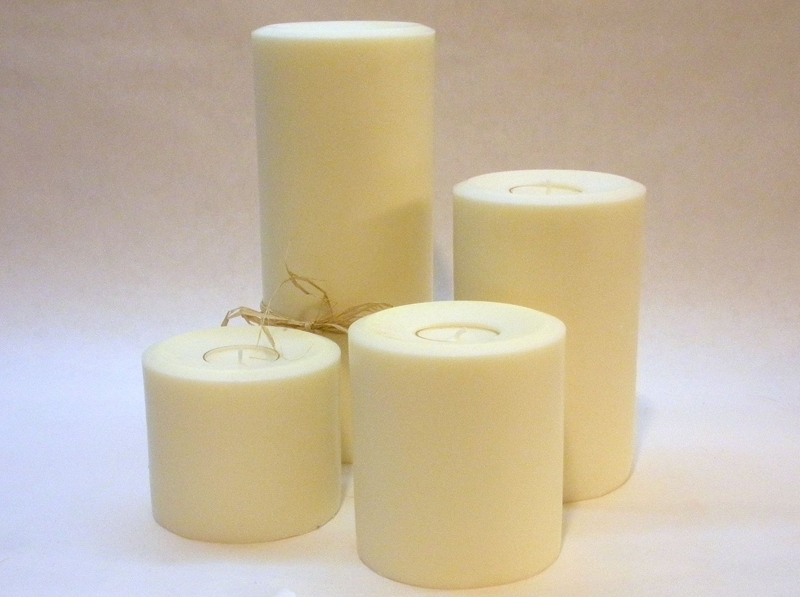 Custom Made Pillar Candles by DewOnAPetal Custom Candles