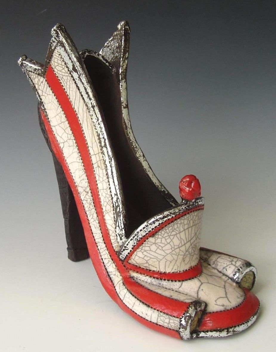 Custom Fashion Emergency Shoe by J Bedient Clay Studio