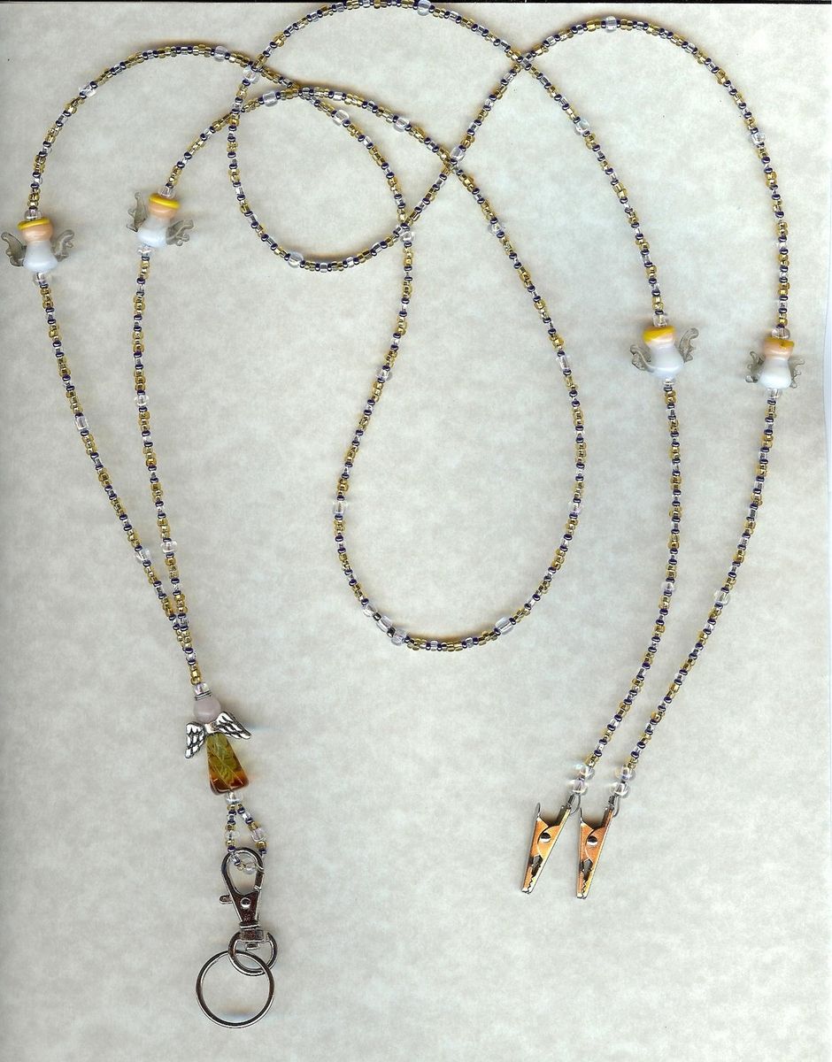 Custom Made Design Your Own Eye / Reading /Sun Glasses Bead Necklace