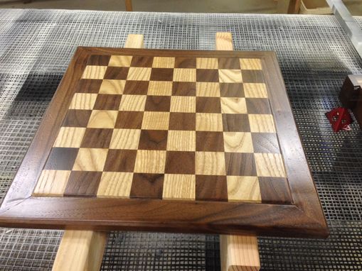 Custom Made Heirloom Walnut/Oak Chess Board