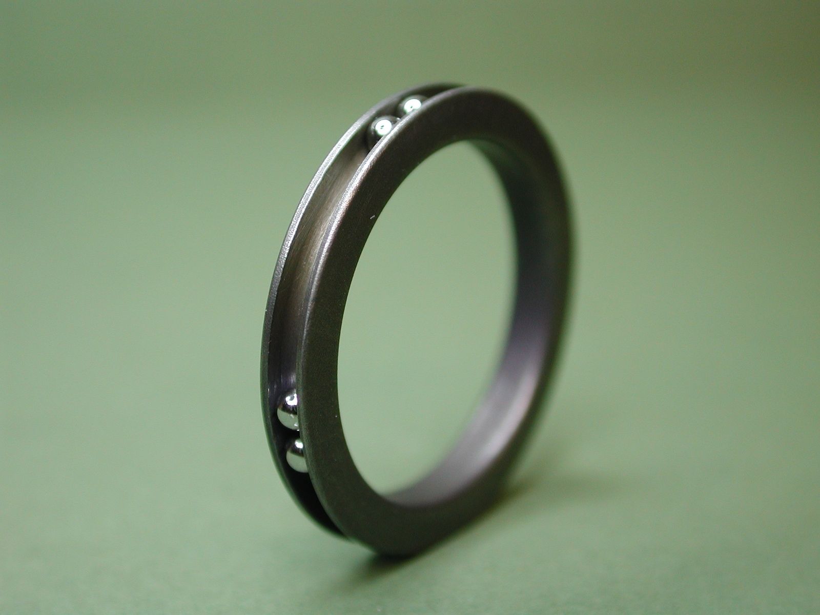 hand made titanium wedding rings