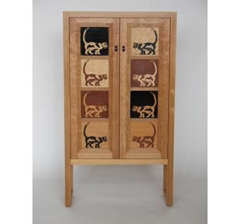 Custom Made Cat Cabinet