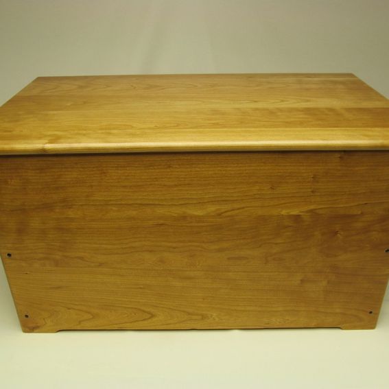Hand Crafted Cherry Wood Cedar Chest / Blanket Chest by UTC Hardwoods