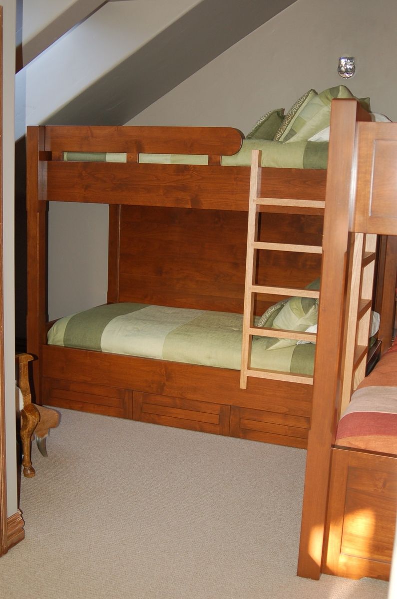 Custom Bunk Bed by Paragon Woodworking