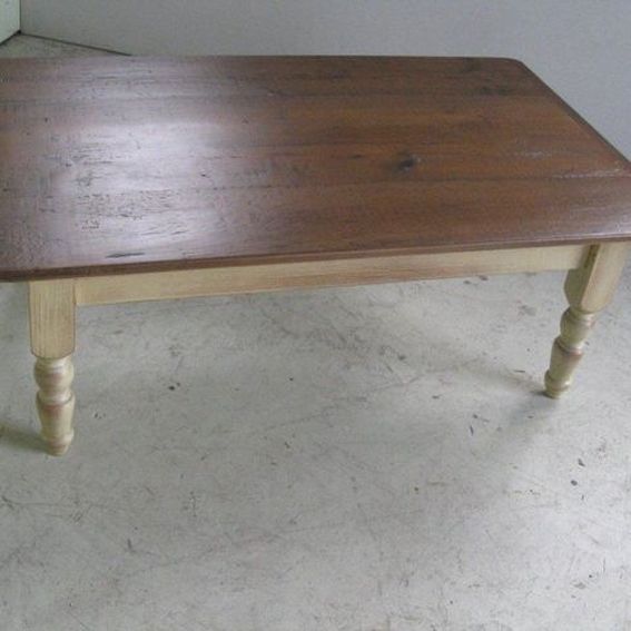 Custom Wood Coffee Table With MultiColor Finish by ECustomFinishes