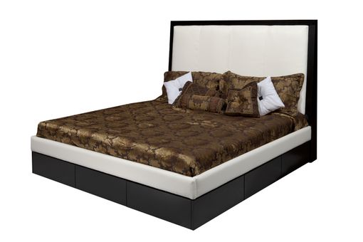 Custom Made The Stacie Mod Leather Bed
