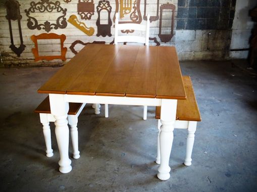 Custom Made Cherry Dining Table With Extensions