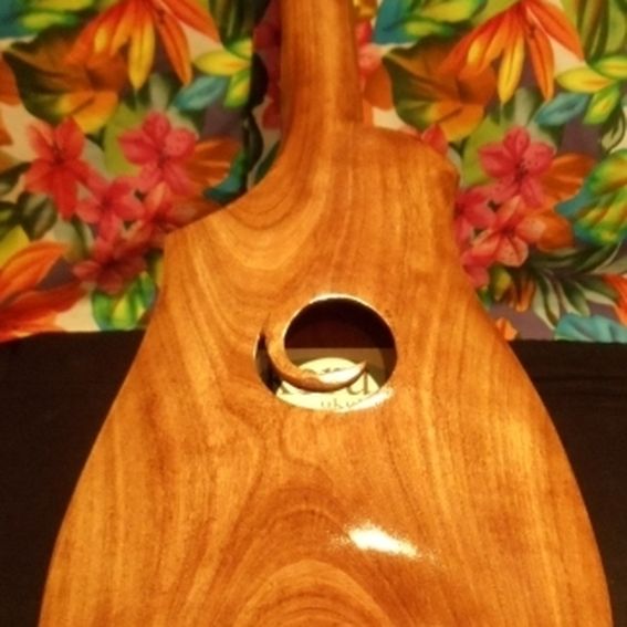 Custom Made Ukuleles, Hand Carved By Scott by Lazy River Studio