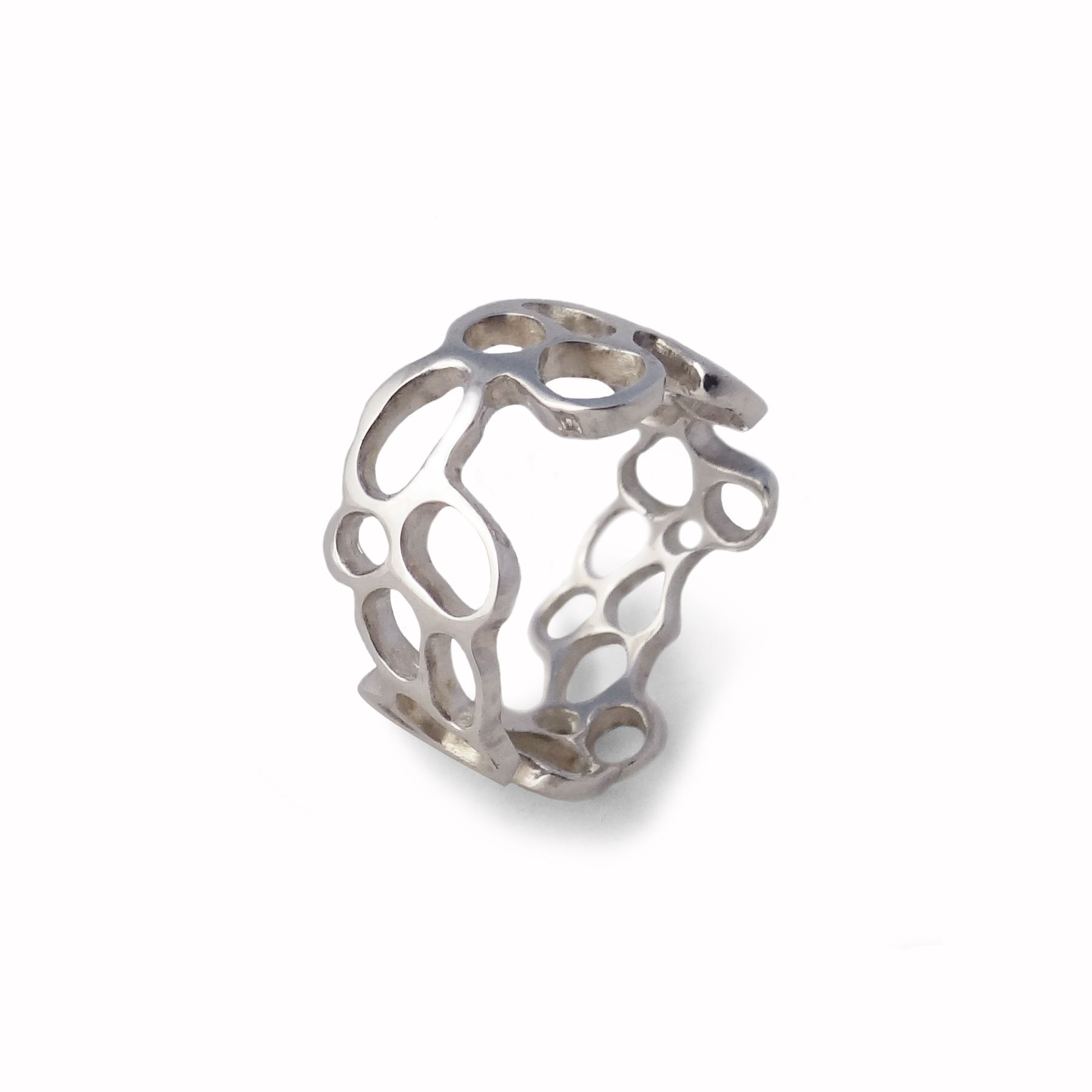 Buy a Handmade Argentium Silver Or Gold Gaudi Ring, made to order from
