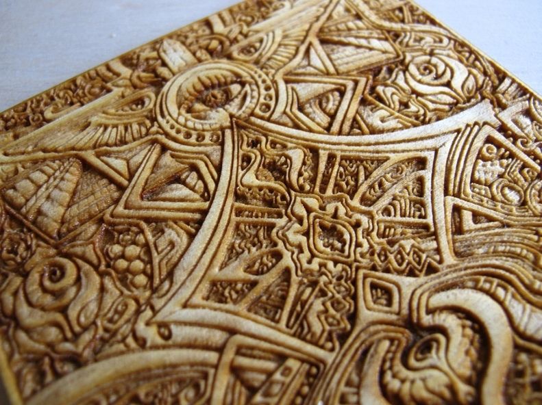 Custom Made Laser Cut And Engraved Wood Art Prints by LaserCreative