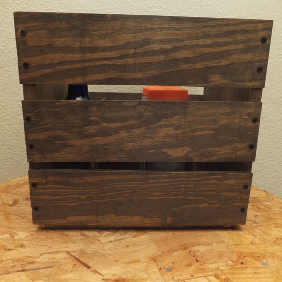 Hand Crafted Stackable Wooden Crates, Beer Crates, Rustic Crates by THH