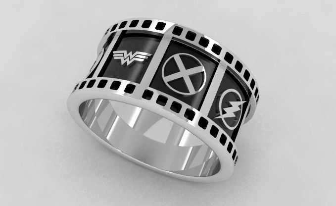 superhero wedding ring