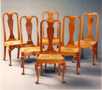Custom Made Queen Anne Dining Room Chairs