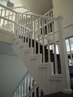 Custom Made Custom Stairway For A Home In Malibu