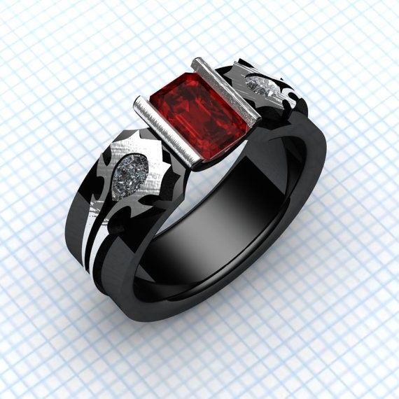 with this Men's Horde Engagement ring that even Thrall would be proud ... with this Men's Horde Engagement ring that even Thrall would be proud ...