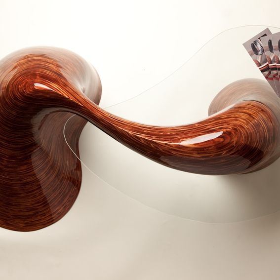 Custom Elegant Cocktail Table by Kyle Buckner Designs