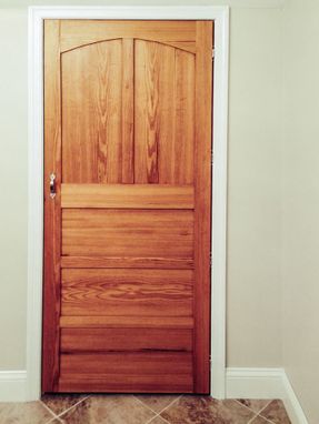 Custom Made Yellow Pine Interior Door