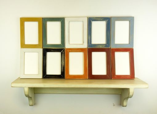Custom Made Handmade Photo Frames - Wall Decor - Handpainted Milk Paint Eco Friendly Picture Frames
