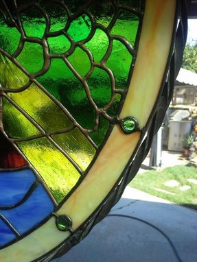 Custom Made Midieval Dragon - Stained Glass