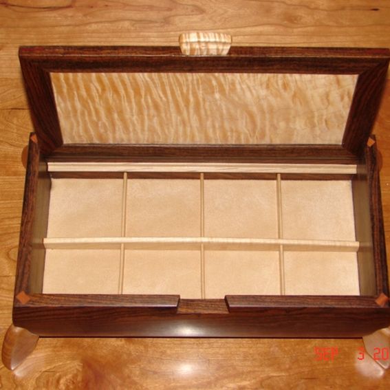 Hand Made Men's Jewelry Box by Codner's Custom Creations