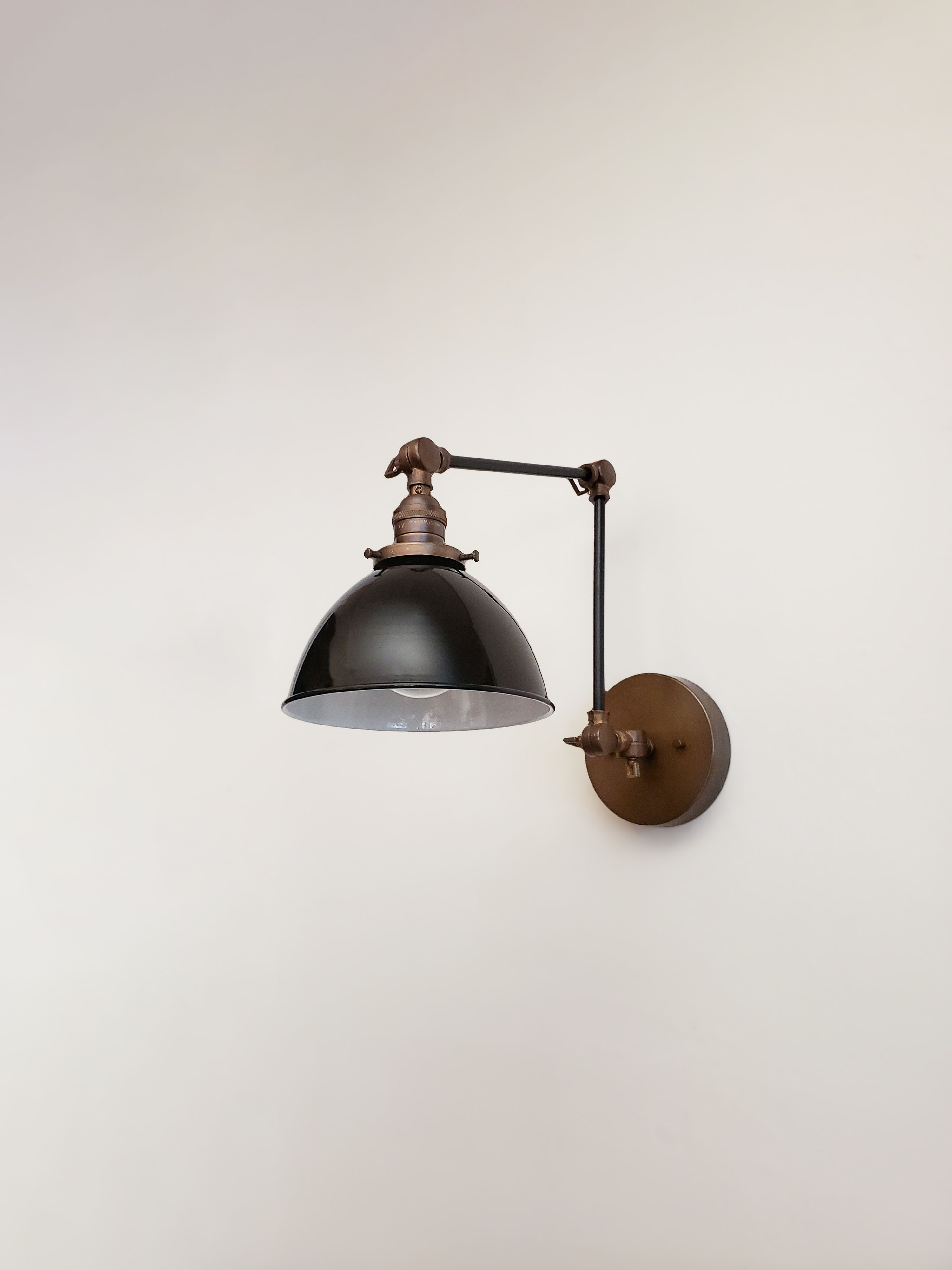 Buy Handmade Swing Arm Adjustable Wall Light Industrial Sconce