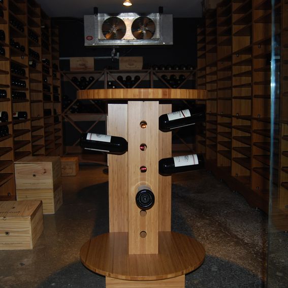 Custom WineCube Modular Wine Storage System Wine Cellar by WineCube