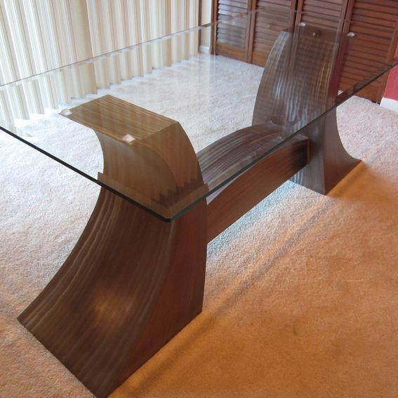 Hand Made Jazz Series / Metal Sculpture / Coffee Table by James Perkins