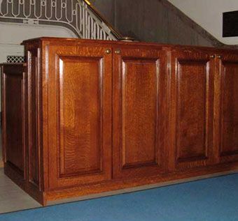 Custom Made Chapel Cabinets