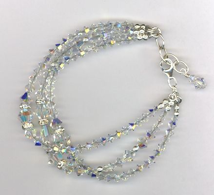 swarovski crystal bracelet custom bridal jewelry custommade handmade bracelets