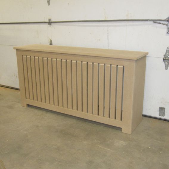 Custom Baseboard Radiator Cover by Woodwright Innovations