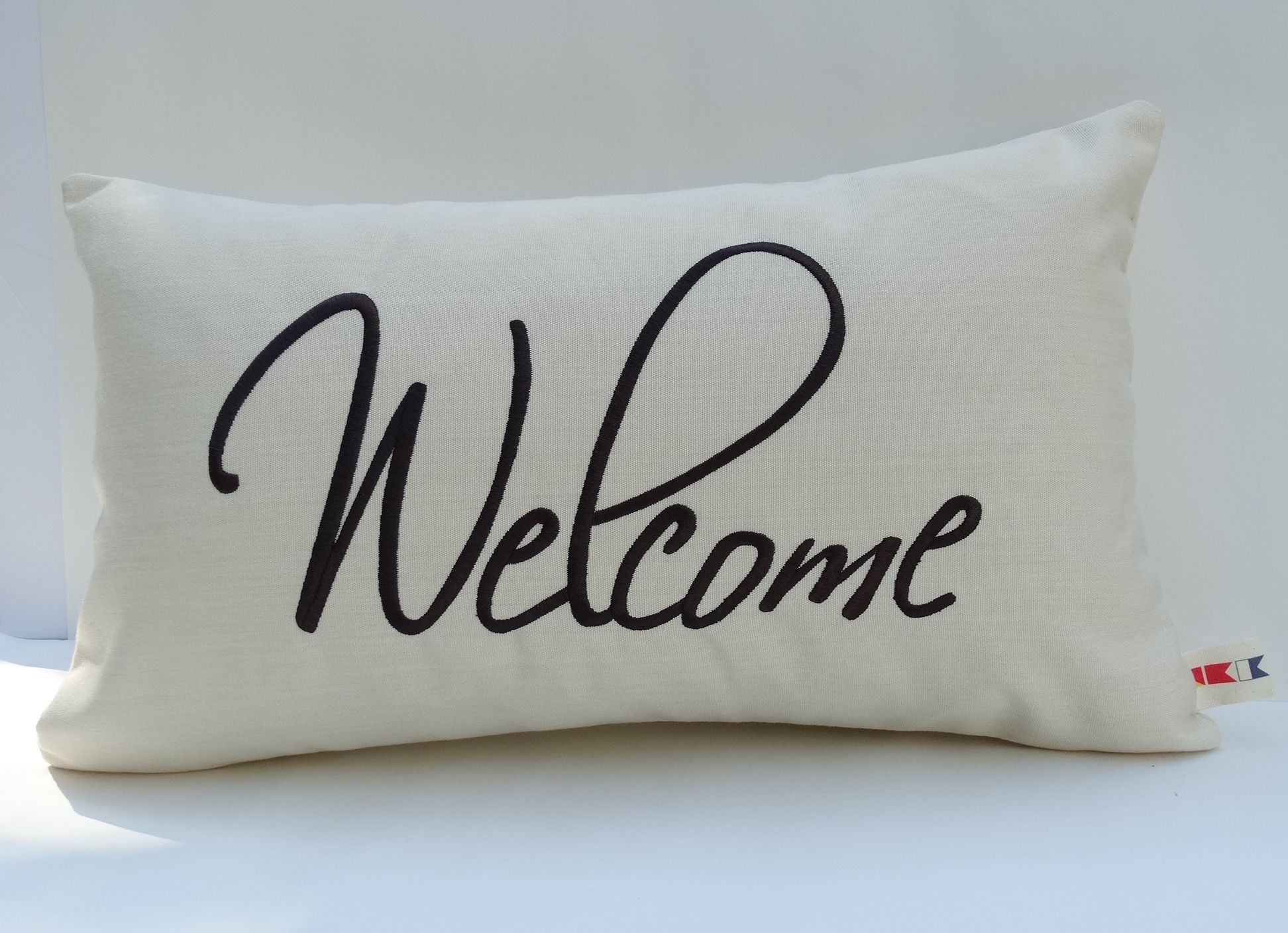 Buy a Hand Crafted Sunbrella Indoor/Outdoor Lumbar Pillow Cover