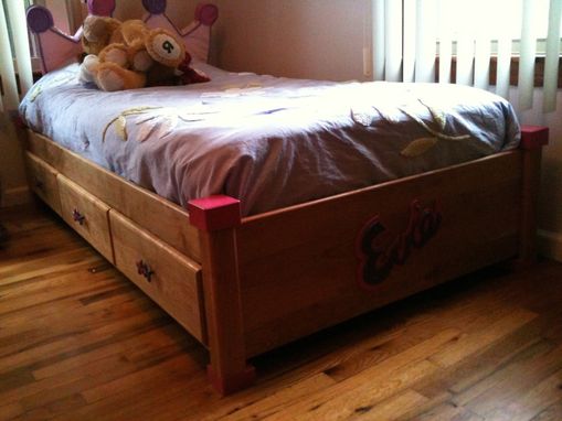 Custom Made Child's Captain's Bed
