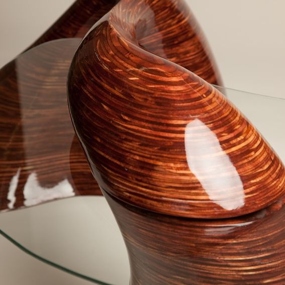 Custom Elegant Cocktail Table by Kyle Buckner Designs