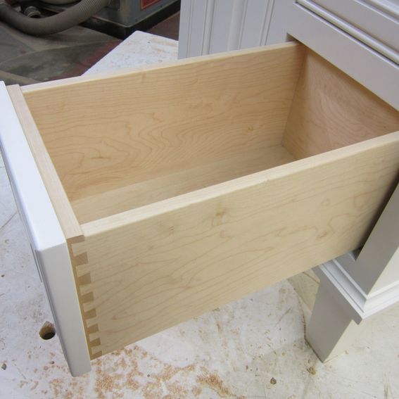 Custom Paint Grade Vanity With Legs by Michael Meyer Fine Woodworking