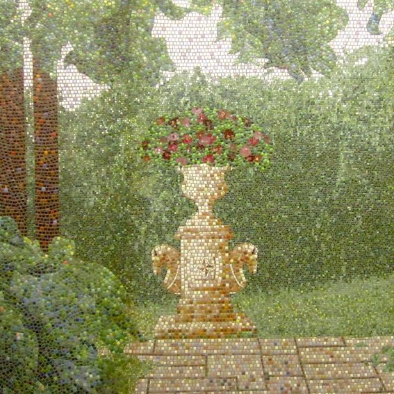 Custom Landscape Mosaic by Anne Oshman Mosaics