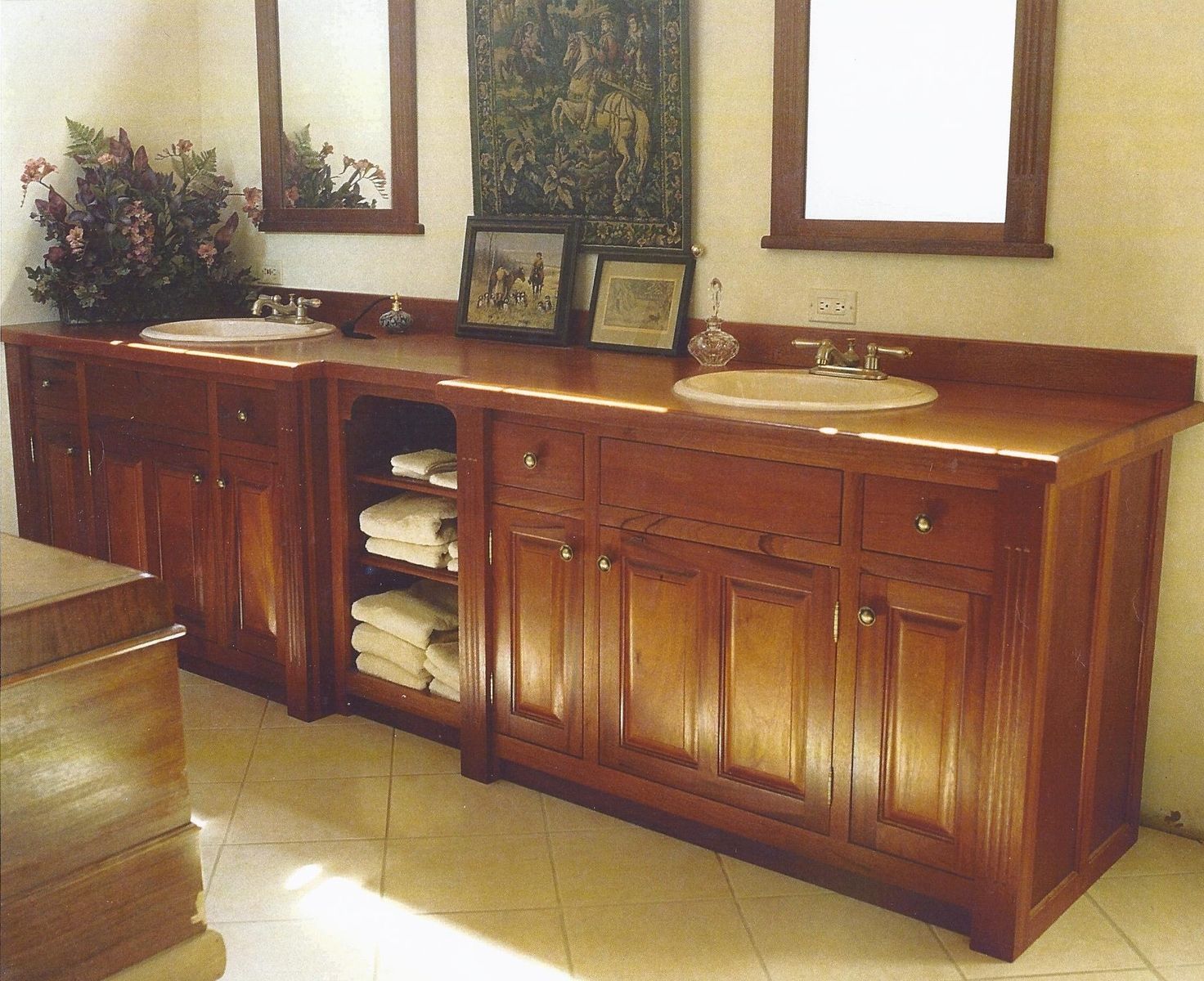 Custom Built Bathroom Vanity Yakima