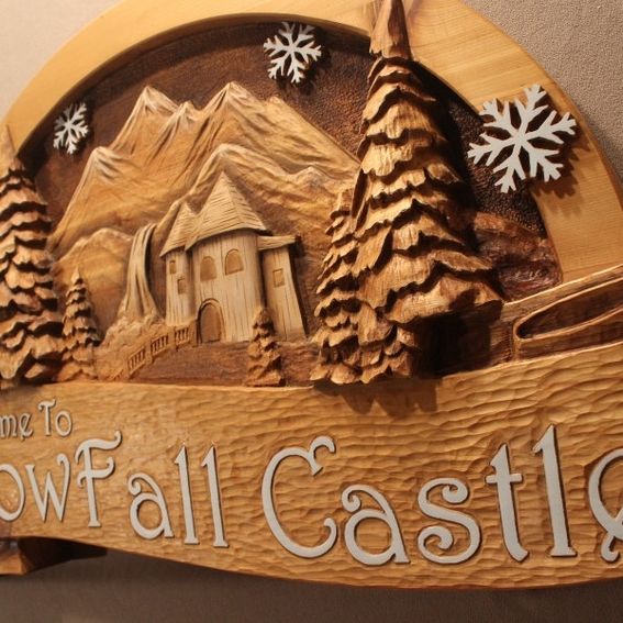 Hand Crafted Custom Wood Signs, Hand Carved Signs, Wood Carving By Lazy