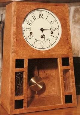 Custom Made Arts And Crafts Clock