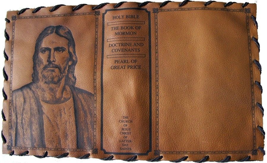 LDS Scripture Covers Leather  Lds scriptures, Scripture, Jesus art