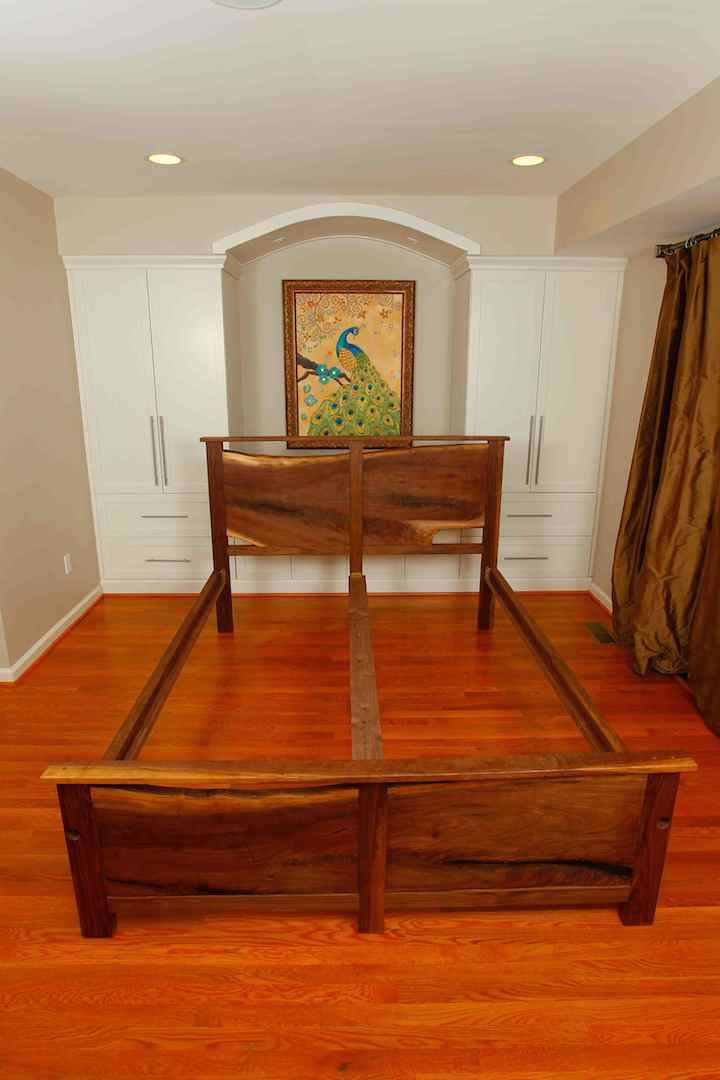 Buy a Hand Made Future Primitive Walnut And Carbon Fiber Bed, made to