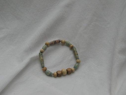 Custom Made Paper Bead Bracelets