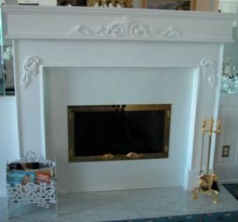 Custom Made Fountain Hills Fireplace Mantle & Surround