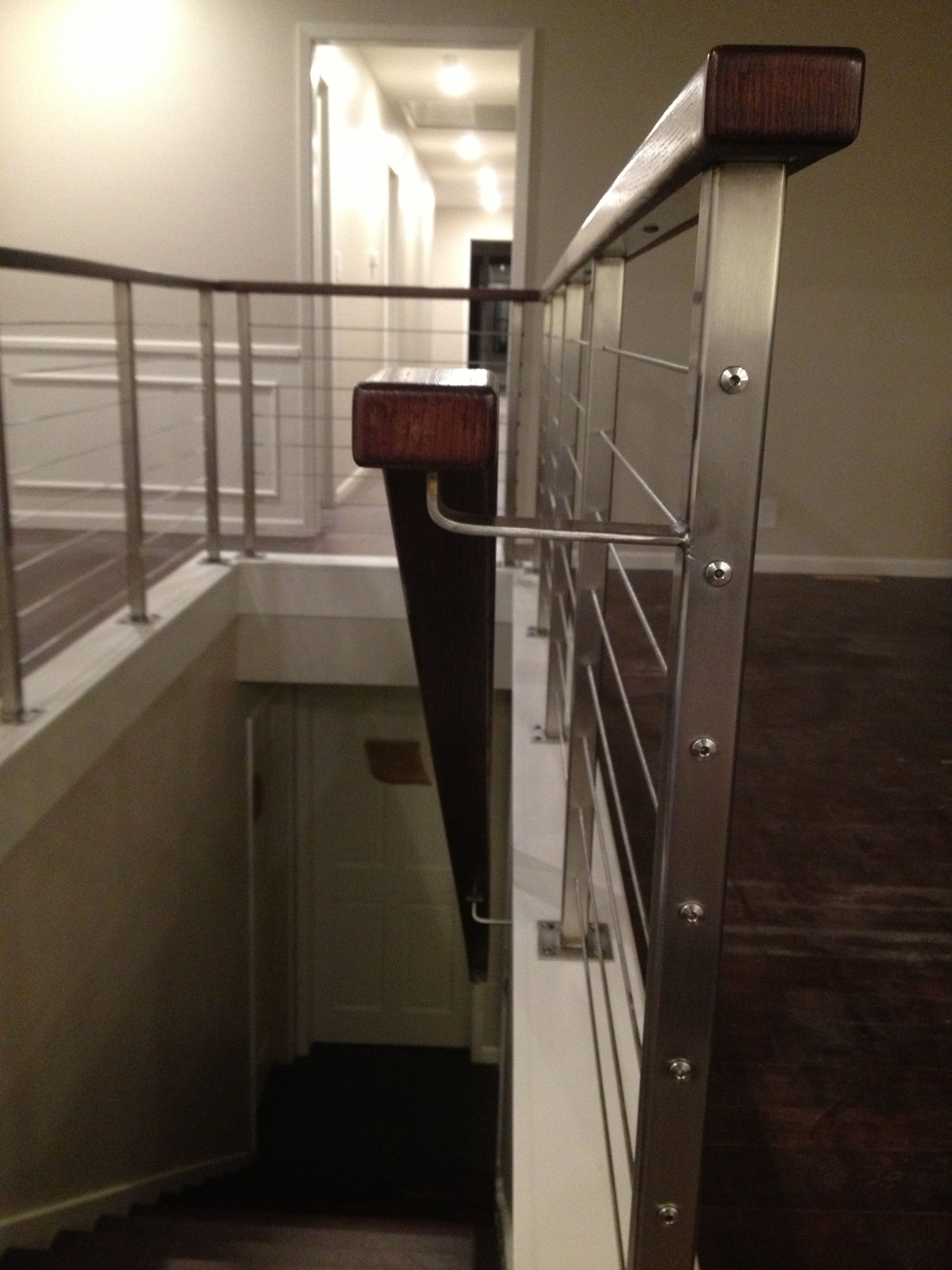 Custom Stainless Steel Cable Railing By Wacoavenue Fabrication